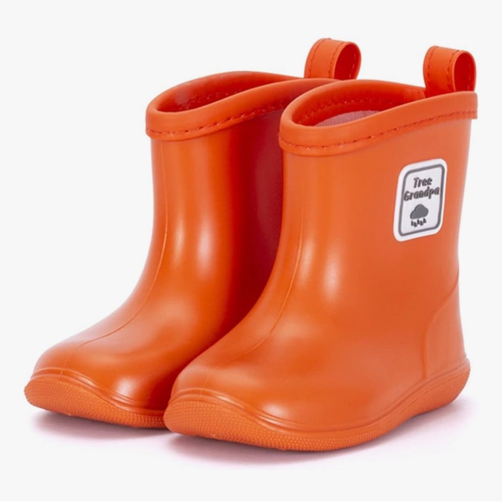 Tree Grandpa Toddler size 6 rain boots